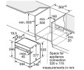 Kích thước Lò nướng Bosch HBG633BB1