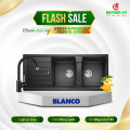 COMBO Chậu rửa Bosch Blanco LEXA 8 S Anthrancite 524980 + Vòi rửa Bosch Blanco MIDA XL Anth