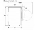 Kích thước 1 Máy sấy Bosch WTN84200SG