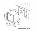 Kích thướcMáy rửa bát âm tủ Bosch SMV25BX03R Serie 2