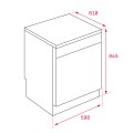 Kích thước Máy rửa chén TEKA LP9 840