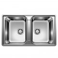 Chậu rửa bát Bosch Blanco LEMIS 8-IF Chrome 237372