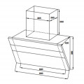 Kích thước  máy hút mùi Hafele 533.83.655