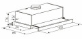 Kích thước của Máy hút mùi Kaff KF-TL7001W