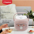 Nồi cơm điện 1L Nagakawa NAG0134(hồngtrắng)