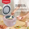 Nồi cơm điện 1L Nagakawa NAG0134(hồngtrắng)