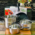 Bộ nồi Inox Tomate TOM 0708