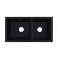 Chậu rửa bát đá 2 hố Hafele Essence HS22-GEN2S90M 577.25.310