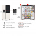 Tủ lạnh 2 cánh side by side 635 lít LG GR-X257BG AEPPEVN