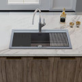 Ảnh thực tế chậu rửa bát Konox Granite Sink Terra 790S Grey