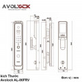 Khóa thông minh Avolock AL-86FRV-Grey