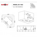 Bồn tắm Euroking EU-1502