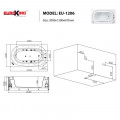 Bồn tắm Euroking EU-1206