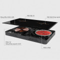 Chi tiết bếp từ kết hợp hồng ngoại Hawonkoo CEH-223-IF