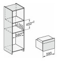 Kích thước lò nướng âm tủ Miele H 7244 B BRWS