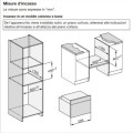 Kích thước lò nướng âm tủ Miele H 7244 B EDST/CLST