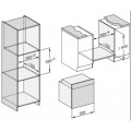 Kích thước lò nướng Miele H 7860 BPX OBSW