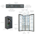 Kích thước tủ lạnh 2 cánh Side By Side Inverter 646 lít Aqua AQR-S682XA(SLB)