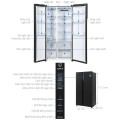 Kích thước tủ lạnh 2 cánh Side By Side Inverter 550 lít Aqua AQR-S612XA(CBC)