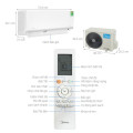 Kích thước điều hòa 1 chiều Midea Inverter MSAGA-10CRDN8
