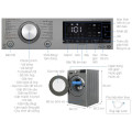 Kích thước máy giặt sấy LG AI DD Inverter giặt 10 kg - sấy 6 kg FV1410D4P