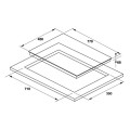 Bếp từ đôi vùng nấu Hafele HC-I772A 536.01.695 lắp âm