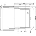 Phụ Kiện Bàn Mở Rộng 900mm Hafele 505.73.945