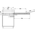 Phụ Kiện Bàn Mở Rộng 900mm Hafele 505.73.945