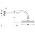 Sen Đầu Gắn Tường Kyoto Hafele 589.35.038