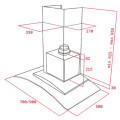 Kích thước hút mùi áp tường Teka DGW 77350 EOS 113040011
