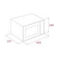 Ảnh kích thước lắp đặt lò vi sóng Teka MWE FS25 G BK 112240004