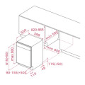 Kích thước máy rửa chén TEKA DFI 46960 114270039
