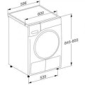 Kích thước máy Sấy bơm nhiệt Miele TWH780WP