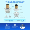 Kích thước Máy xay thịt BlueStone CHB-5151