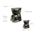 Kích thước máy pha cà phê Delonghi ICM12011.BK