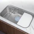 Ảnh lắp đặt thực tế chậu rửa bát Grandx GX7848JP