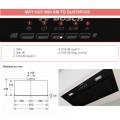 Kích thước máy hút mùi Bosch DLN78PC60