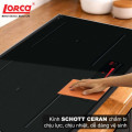 Mặt kính Bếp từ đôi Lorca LCI 890 Plus
