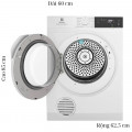 Máy Sấy Thông Hơi Electrolux 9 Kg EDS904H3WC