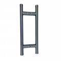 Tay nắm chữ H Hafele 903.08.502 đen 30x800MM