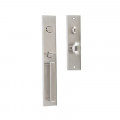 Chính diện bộ tay nắm cửa Hafele 911.78.318 inox 304 mờ