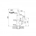 Vòi rửa FRANKE CT 935C Chrome