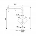Vòi rửa bát Franke PT932G 115.0668.279 Onyx