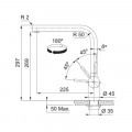Vòi rửa bát Franke CT1012S 115.0560.511