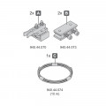 Combo bộ phụ kiện cửa trượt đồng bộ cho Classic P Hafele 940.44.002