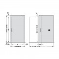 Mô tả phụ kiện cửa trượt Slido Design 80-M Hafele 940.59.009