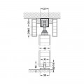Thông số bánh xe trượt Hafele 941.02.011