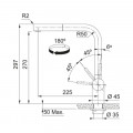 Vòi rửa bát Franke CT136S Copper