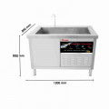 Kích thước Máy rửa chén công nghiệp Texgio TGU-1200SS