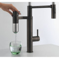 Vòi rửa bát Franke Industrial Black/Steel Optics
